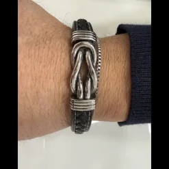 AlbaGioielli - Bracciale nodo d'amore - Festa del Papà