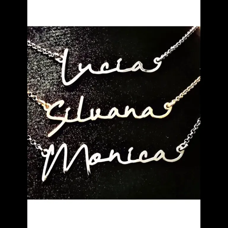 ALBAGIOIELLI - Collana Nome PERSONALIZZABILE