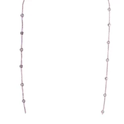 ALISEI - Collana con pietre bianche