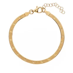 Alisia - Bracciale Donna Dorato Catena Rodi