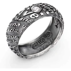 Amen Anello uomo Ave Maria