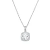 Amen - Collana Lady con Zircone Bianco Taglio Radiant