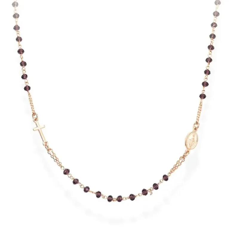 Amen - Collana Rosario Cristalli Vinaccia