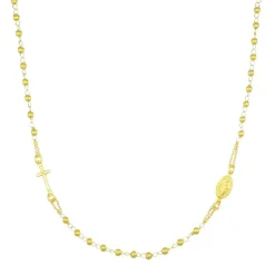 Amen - Collana Rosario Girocollo Dorato