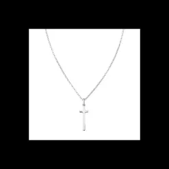 AMEN - Collana Croce Lunga Rodio