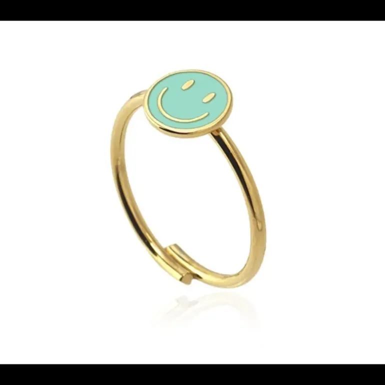 Anartxy - Anello smile turchese