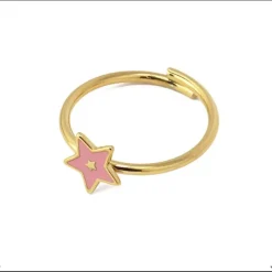 Anartxy - Anello stella rosa