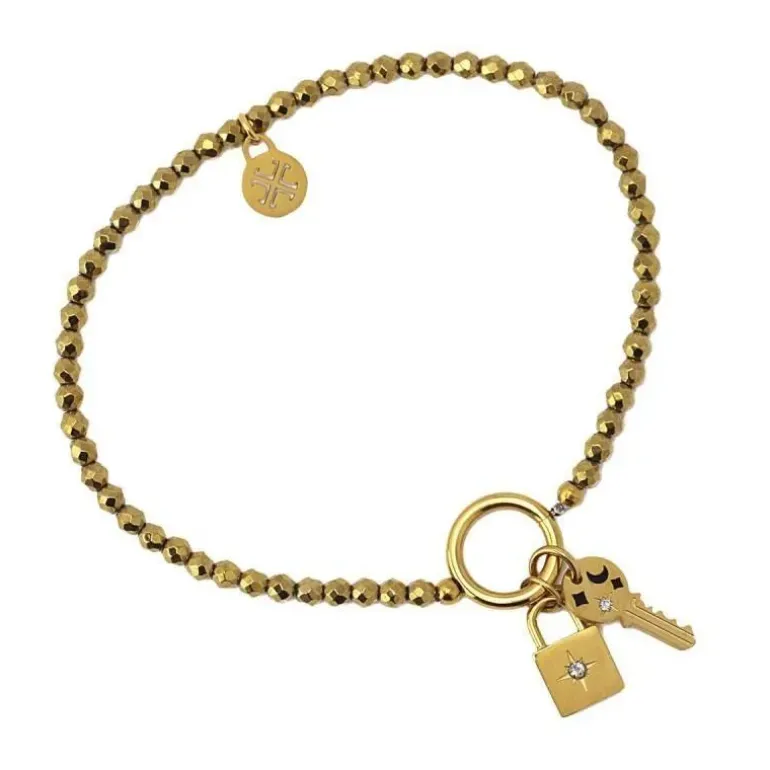 ANARTXY - Bracciale con lucchetto