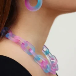 Anartxy - Collana a maglie ghiacciate