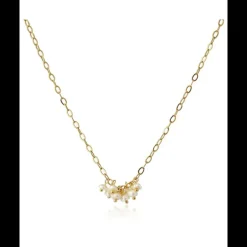 Anartxy - COLLANA CORTA CON PERLE D'ACQUA