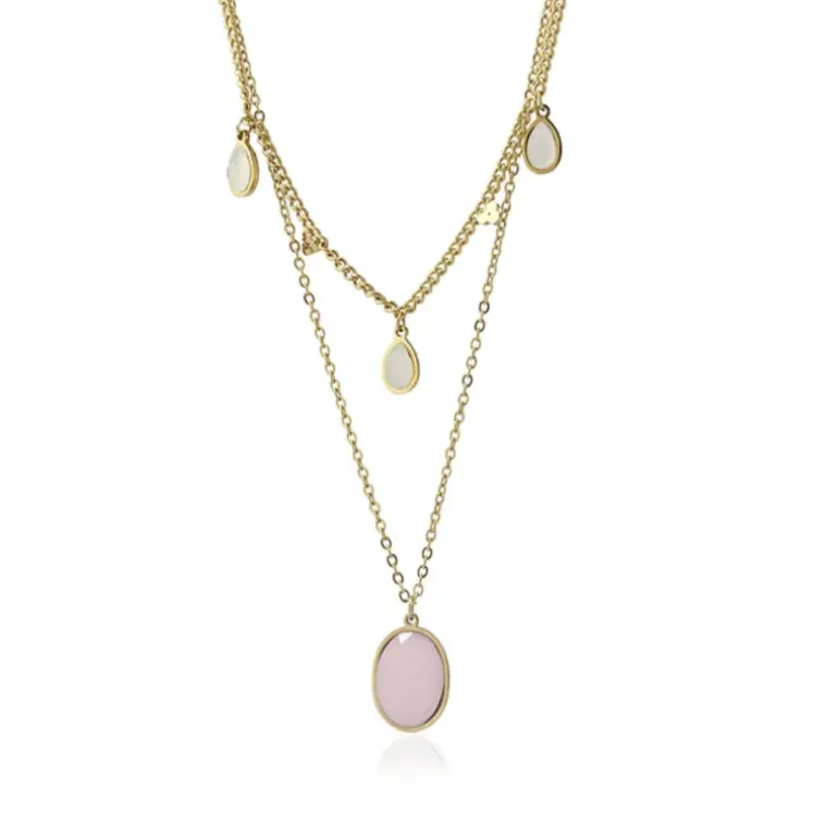 Anartxy - Collana di Opale rosa