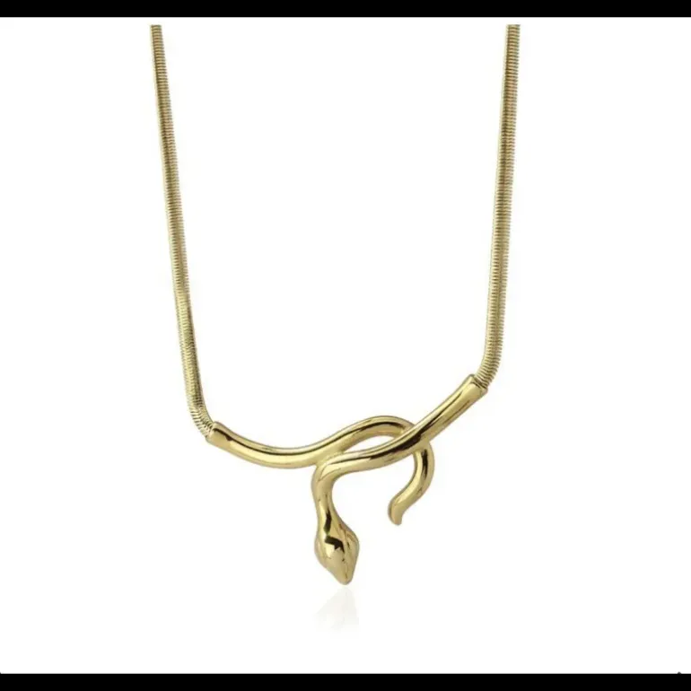 Anartxy - Collana Snake dorata
