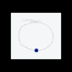 Anihma - BRACCIALE CON ZIRCONE BLU