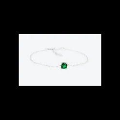 Anihma - BRACCIALE CON ZIRCONE VERDE