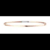 Bangle Argento Rosa Misura Xl