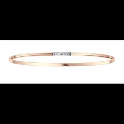 Bangle Argento Rosa Misura Xl