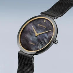 Bering Orologio Classic nero brilliante