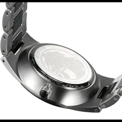 Bering Orologio Classic argento spazzolato/ceramica nera