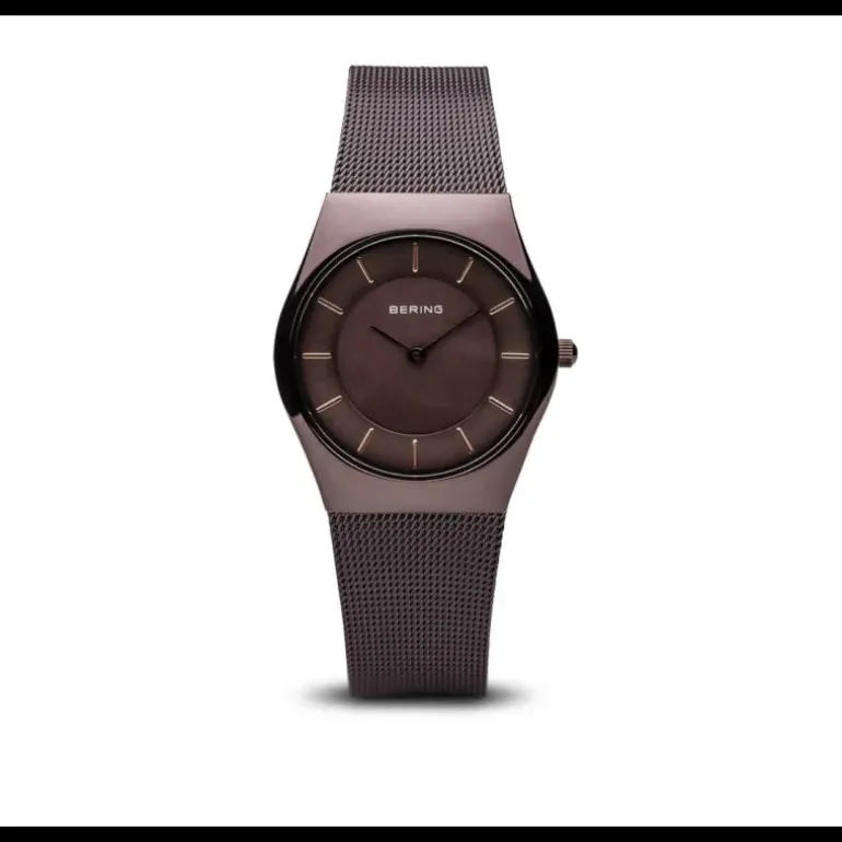 Bering Orologio Classic marrone brilliante