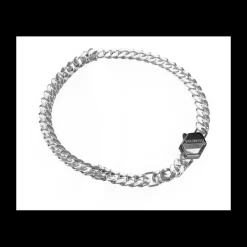 Bikkembergs - Bracciale Skin in Acciaio e Diamanti