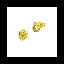 Boccadamo Orecchini placcati oro giallo con nodo