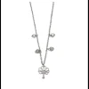 Boccadamo - Collana con albero della vita e strass