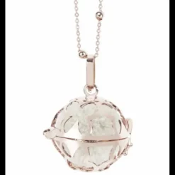 BOCCADAMO - Collana con batuffolo da profumare rosso