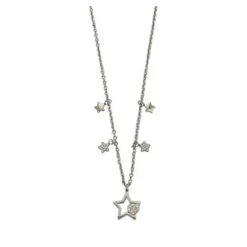 Boccadamo - Collana con stelle e strass