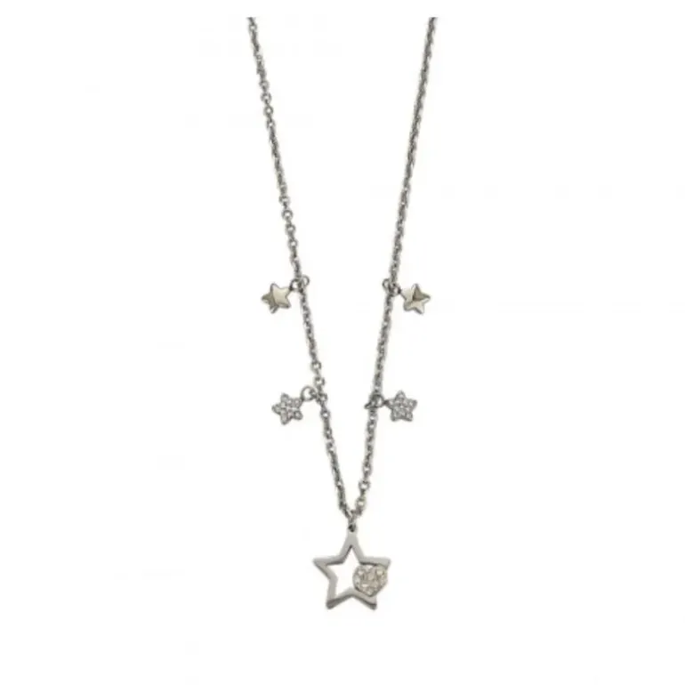 Boccadamo - Collana con stelle e strass