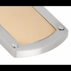 BOCCADAMO - Portachiavi con superficie in Pvd marrone