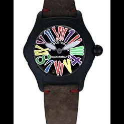 BOOBLE - orologio NERO NUMERI COLORATI