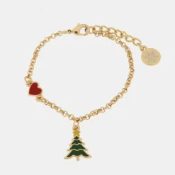 BySimon - Bracciale in Metallo con alberello