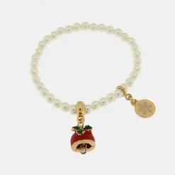 BySimon - Bracciale in Metallo con campanella