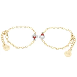 BYSIMON - bracciale magnetico Set in Metallo a forma di infinito