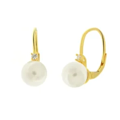 BySimon - Orecchini in Argento con perla