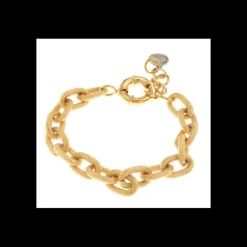 BYSIMON - Bracciale in Metallo Elegante a catena dorato