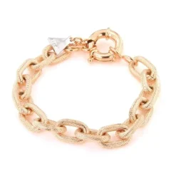 BYSIMON - Bracciale in Metallo Elegante a catena rosato