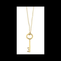 BYSIMON - Collana in Acciaio con pendente a forma di chiave