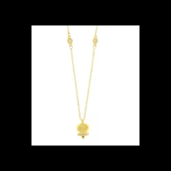 BYSIMON - Collana in Argento con campanella Capri e zirconi