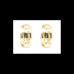 BYSIMON - Orecchini in Argento a cerchio lisci