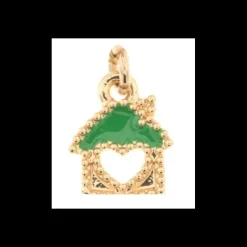 BYSIMON - PENDENTE in Metallo casa impreziosito da smalti colorati