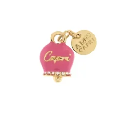 BYSIMON - PENDENTE in Metallo Con campanella portafortuna Capri