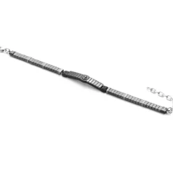 Cesare Paciotti - Bracciale uomo Hematite Ancora