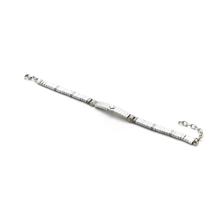 Cesare Paciotti - Bracciale uomo Hematite Rosa dei Venti