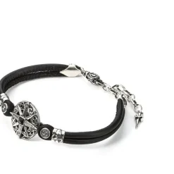 Cesare Paciotti Bracciale uomo gioielli Black Compass