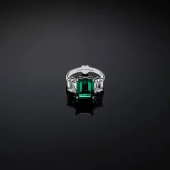CHIARA FERRAGNI - ANELLO TRILOGY EMERALD