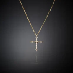 CHIARA FERRAGNI - COLLANA PENDENTE GOTHIC CROCE