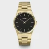 Cluse - Orologio Vigoureux Steel Black, Gold Colour
