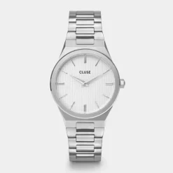 Cluse - Orologio Vigoureux Steel White, Silver Colour