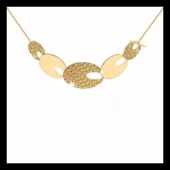 Collana girocollo Femme con ovali diamantati